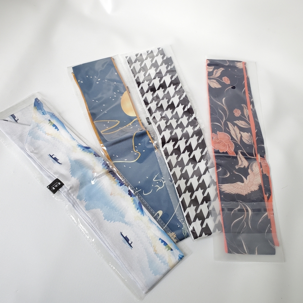 Silky Fun Retro Pinup Scarf For Head Neck Bag - Picture 3 of 3
